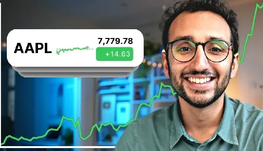 YouTube thumbnail for Ali Abdaal video on beginner investing.